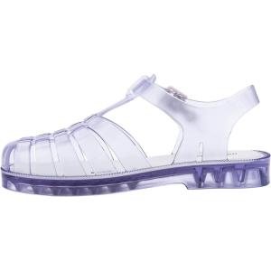 image:imagemini melissa Possession Jelly Sandal for Kids The Iconic 90s Original Jelly Shoe Fishermans Sandal with Adjustable Strap and Side Buckle for GirlsClear