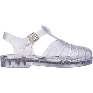 image:imagemini melissa Possession Jelly Sandal for Kids The Iconic 90s Original Jelly Shoe Fishermans Sandal with Adjustable Strap and Side Buckle for GirlsShiny Elements  Glitter Clear