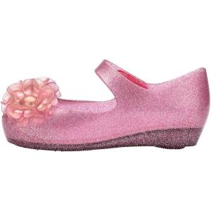 image:imagemini melissa Ultragirl Springtime PeepToe Mary Jane Shoes for Babies amp ToddlersGlitter Pink