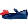 image:imagemini melissa Girls Sweet Love  Disney Princess Mary Jane Jelly Flat for Toddlers amp Babies  Jelly Shoes for Little Girls with Adjustable Strap amp Side BuckleSnow White  Metallic BlueRed