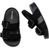 image:imagemini melissa Cozy Jelly Sandals for Toddlers amp Little Kids  Summer Sandal wAdjustable Back Strap Jelly Shoes for Girls amp BoysM Lover  Black