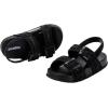 image:imagemini melissa Cozy Jelly Sandals for Toddlers amp Little Kids  Summer Sandal wAdjustable Back Strap Jelly Shoes for Girls amp BoysM Lover  Black