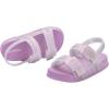 image:imagemini melissa Cozy Jelly Sandals for Toddlers amp Little Kids  Summer Sandal wAdjustable Back Strap Jelly Shoes for Girls amp BoysM Lover  Lilac