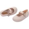 image:imagemini melissa Girls Soft Ballerina Little Big Kid Ballet FlatBeige