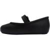 image:imagemini melissa Girls Soft Ballerina Little Big Kid Ballet FlatBlack