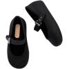 image:imagemini melissa Girls Soft Ballerina Little Big Kid Ballet FlatBlack