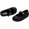 image:imagemini melissa Girls Soft Ballerina Little Big Kid Ballet FlatBlack
