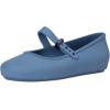 image:imagemini melissa Girls Soft Ballerina Little Big Kid Ballet FlatBlue