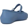 image:imagemini melissa Girls Soft Ballerina Little Big Kid Ballet FlatBlue