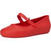 image:imagemini melissa Girls Soft Ballerina Little Big Kid Ballet FlatRed