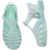 image:imagemini melissa Possession Fisherman Jelly Sandal for Toddlers and Girls  Adjustable Buckle Summer Sandals Waterproof Bubblegum Scent Comfortable Beach Play and Dress Shoes for All Day WearLight Green