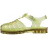 image:imagemini melissa Possession Fisherman Jelly Sandal for Toddlers and Girls  Adjustable Buckle Summer Sandals Waterproof Bubblegum Scent Comfortable Beach Play and Dress Shoes for All Day WearTransparent Green