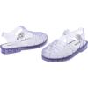 image:imagemini melissa Possession Fisherman Jelly Sandal for Toddlers and Girls  Adjustable Buckle Summer Sandals Waterproof Bubblegum Scent Comfortable Beach Play and Dress Shoes for All Day WearClear