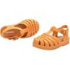 image:imagemini melissa Possession Fisherman Jelly Sandal for Toddlers and Girls  Adjustable Buckle Summer Sandals Waterproof Bubblegum Scent Comfortable Beach Play and Dress Shoes for All Day WearMatte Caramel
