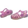 image:imagemini melissa Possession Fisherman Jelly Sandal for Toddlers and Girls  Adjustable Buckle Summer Sandals Waterproof Bubblegum Scent Comfortable Beach Play and Dress Shoes for All Day WearGlitter Lilac