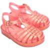 image:imagemini melissa Possession Fisherman Jelly Sandal for Toddlers and Girls  Adjustable Buckle Summer Sandals Waterproof Bubblegum Scent Comfortable Beach Play and Dress Shoes for All Day WearPearly Pink