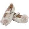 image:imagemini melissa Soft Ballerina Petals Flats with Strap for GirlsBeige