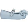 image:imagemini melissa Soft Ballerina Petals Flats with Strap for GirlsLight Blue