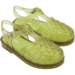 image:imagemini melissa Possession Fisherman Jelly Sandal for Toddlers and Girls  Adjustable Buckle Summer Sandals Waterproof Bubblegum Scent Comfortable Beach Play and Dress Shoes for All Day WearTransparent Green