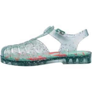 image:imagemini melissa Possession Fisherman Jelly Sandal for Toddlers and Girls  Adjustable Buckle Summer Sandals Waterproof Bubblegum Scent Comfortable Beach Play and Dress Shoes for All Day WearShiny Elements  Glitter Green