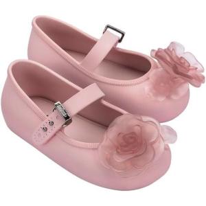 image:imagemini melissa Soft Ballerina Petals Flats with Strap for GirlsPink