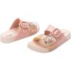 image:imagemini melissa Cozy Jelly Slides for Kids  Slipon Jelly Shoes Slip On Sandals for Girls Open Toe Summer Shoes AdjustablePinkBeige