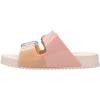 image:imagemini melissa Cozy Jelly Slides for Kids  Slipon Jelly Shoes Slip On Sandals for Girls Open Toe Summer Shoes AdjustablePinkBeige