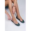 image:imageMelissa Campana Papel Flats for Women  Comfortable Stylish amp Flexible SlideOn ClosedToe Jelly Flat Shoes with Hollow Interwoven Cut Out DesignBlack Glitter