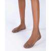 image:imageMelissa Campana Papel Flats for Women  Comfortable Stylish amp Flexible SlideOn ClosedToe Jelly Flat Shoes with Hollow Interwoven Cut Out DesignMetallic Rose