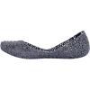 image:imageMelissa Campana Papel Flats for Women  Comfortable Stylish amp Flexible SlideOn ClosedToe Jelly Flat Shoes with Hollow Interwoven Cut Out DesignBlueGlitter