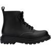 image:imageMelissa Coturno Soft Womens Jelly Combat Boot  Flexible Soft and Comfortable Laceup Jelly Combat Boots with Trendy Rugged Lug Sole Black 10