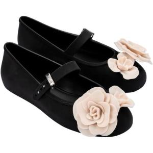 image:imageMelissa Soft Ballerina Petals for Women BlackBeige10