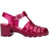image:imageMelissa Possession Heel Fashion Sandals for Women  Iconic Fisherman Style with Medium Block Heel  Adjustable Buckle for Comfort  100 PVC UpperInsoleSole  Bubblegum ScentGlitter Pink
