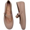 image:imageMelissa Soft Ballerina  Seasonless Flats for Women  Classic Ballet Flat Style with Adjustable Strap  LightasAir PVC Construction  Soft Foam Insole  Bubblegum ScentBeige