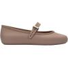 image:imageMelissa Soft Ballerina  Seasonless Flats for Women  Classic Ballet Flat Style with Adjustable Strap  LightasAir PVC Construction  Soft Foam Insole  Bubblegum ScentBeige
