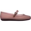 image:imageMelissa Soft Ballerina  Seasonless Flats for Women  Classic Ballet Flat Style with Adjustable Strap  LightasAir PVC Construction  Soft Foam Insole  Bubblegum ScentClear Brown