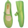 image:imageMelissa Soft Ballerina  Seasonless Flats for Women  Classic Ballet Flat Style with Adjustable Strap  LightasAir PVC Construction  Soft Foam Insole  Bubblegum ScentGreenBeige