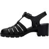 image:imageMelissa Possession Heel Fashion Sandals for Women  Iconic Fisherman Style with Medium Block Heel  Adjustable Buckle for Comfort  100 PVC UpperInsoleSole  Bubblegum ScentBlack