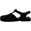 Flocked Black