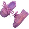image:imagemini melissa Hip Sneaker for ToddlersGlitter Lilac