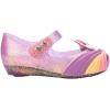 image:imagemini melissa Ultragirl Unicorn Mary Jane Shoes for Babies amp Toddlers  Comfy amp Cute Peep Toe Jelly Shoes wColorful Stripes amp Adjustable StrapGlitter Lilac