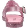 image:imagemini melissa Girls Flox Fisherman Sandals for ToddlersPinkGlitter Silver