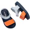 image:imagemini melissa Jump Sandals for Babies amp Toddlers  Papete Jelly Sandal wVelcro Fastener Comfy Sandals for Toddler GirlsBlueOrange