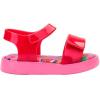 image:imagemini melissa Jump Sandals for Babies amp Toddlers  Papete Jelly Sandal wVelcro Fastener Comfy Sandals for Toddler GirlsPinkPearly Red