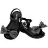 image:imagemini melissa Mar Hot Sandals for Babies amp Toddlers  Sparkly Sandals wHeart Buckle amp Bow for Baby Girls Kids Jelly ShoesMar Sweet  Glitter Black