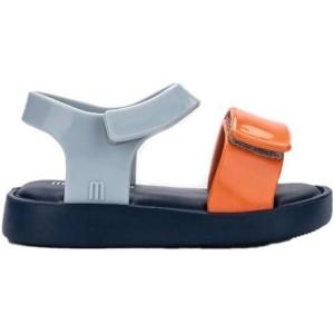 image:imagemini melissa Jump Sandals for Babies amp Toddlers  Papete Jelly Sandal wVelcro Fastener Comfy Sandals for Toddler GirlsBlueOrange